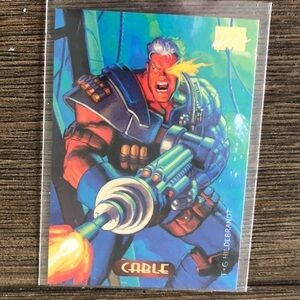 ’94 Marvel Masterpieces trading card: Cable #17